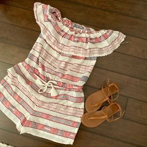 LOFT off the shoulder romper